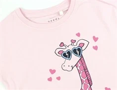 Name It parfait pink giraffe top